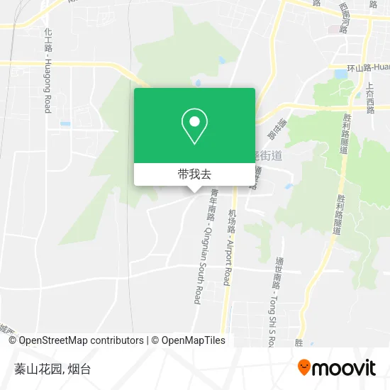 蓁山花园地图