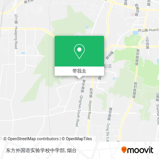 东方外国语实验学校中学部地图