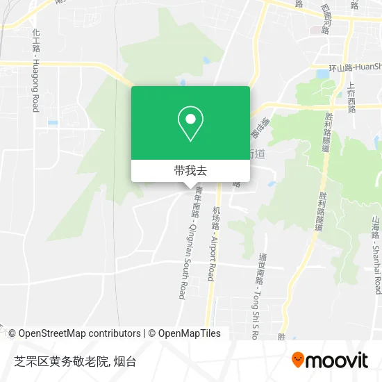 芝罘区黄务敬老院地图