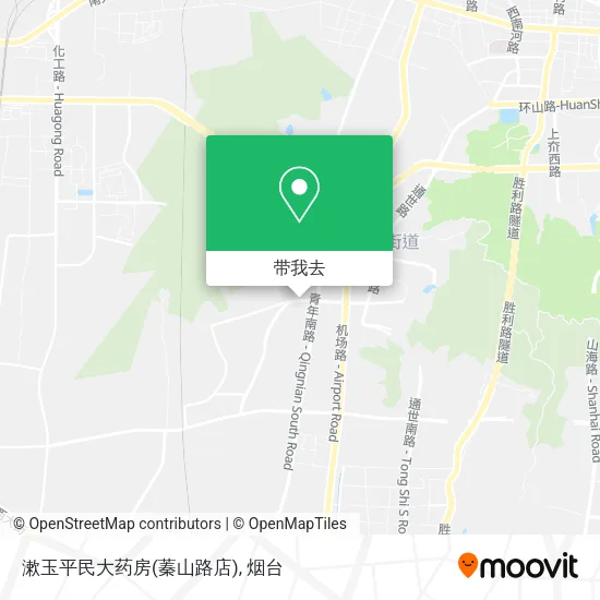 漱玉平民大药房(蓁山路店)地图