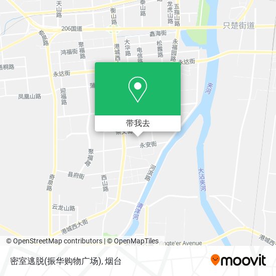 密室逃脱(振华购物广场)地图