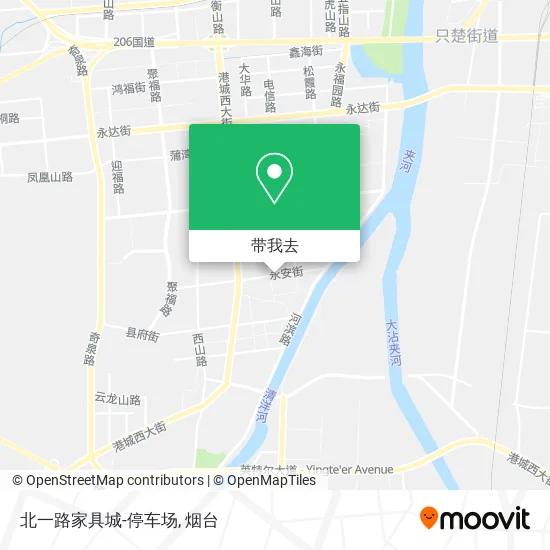 北一路家具城-停车场地图