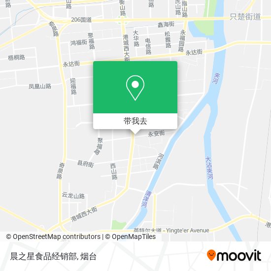 晨之星食品经销部地图