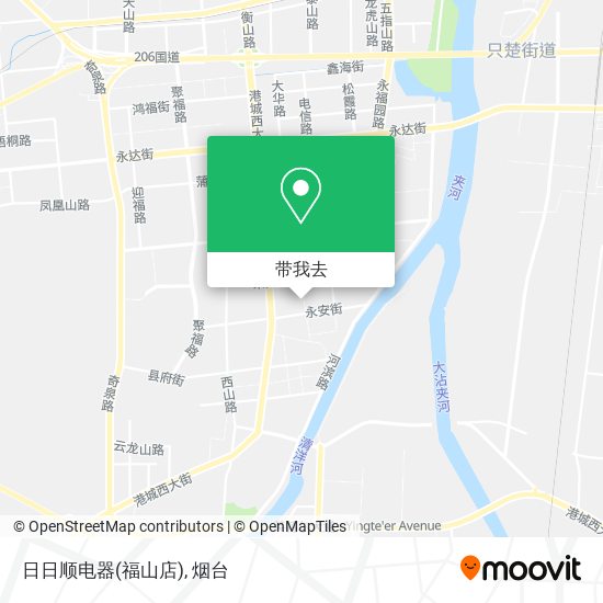 日日顺电器(福山店)地图