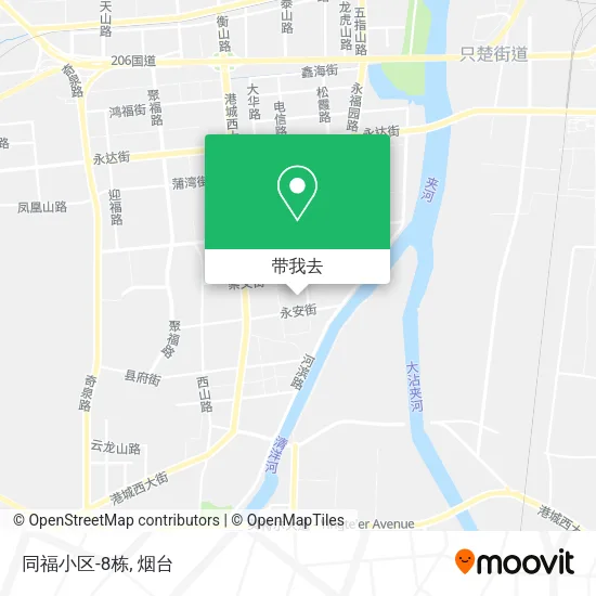 同福小区-8栋地图