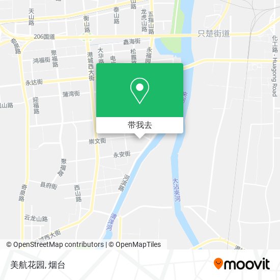 美航花园地图