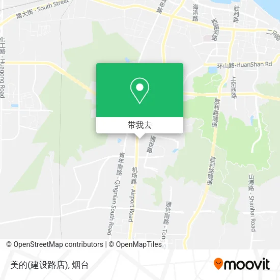 美的(建设路店)地图