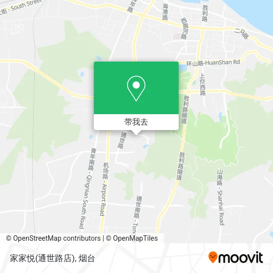 家家悦(通世路店)地图