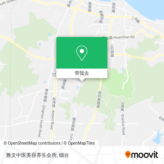 雅文中医美容养生会所地图