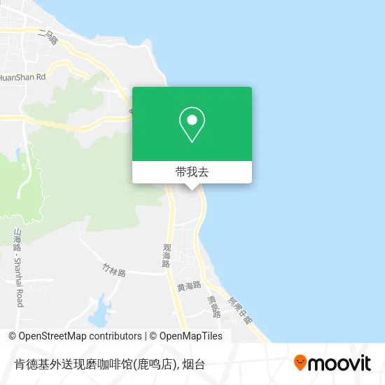 肯德基外送现磨咖啡馆(鹿鸣店)地图