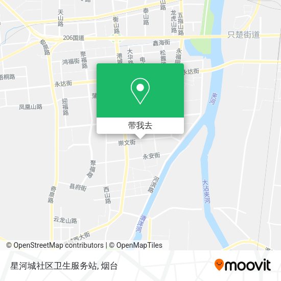 星河城社区卫生服务站地图