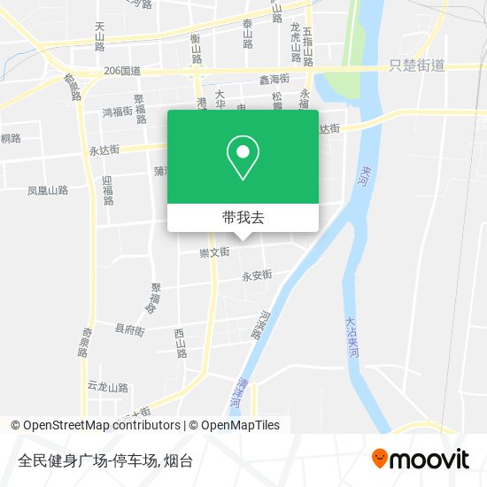 全民健身广场-停车场地图