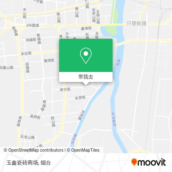 玉鑫瓷砖商场地图