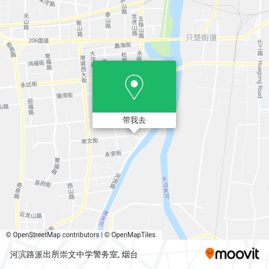 河滨路派出所崇文中学警务室地图
