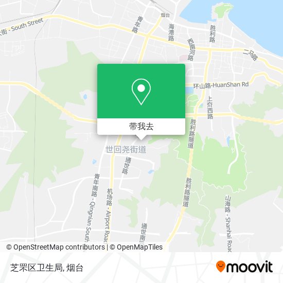 芝罘区卫生局地图