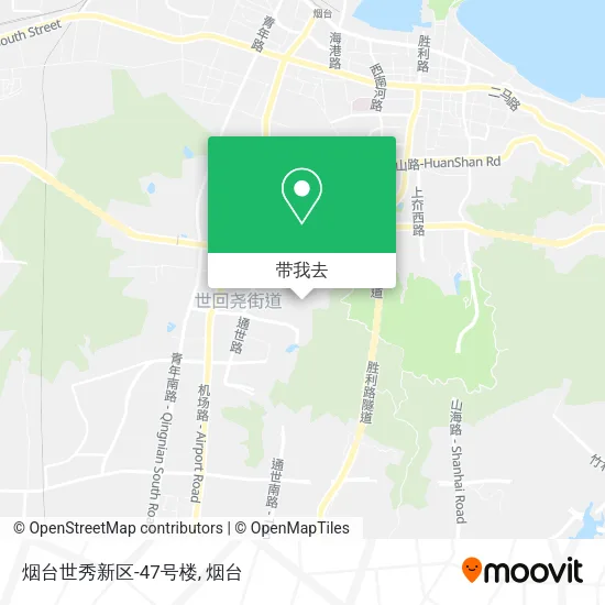 烟台世秀新区-47号楼地图