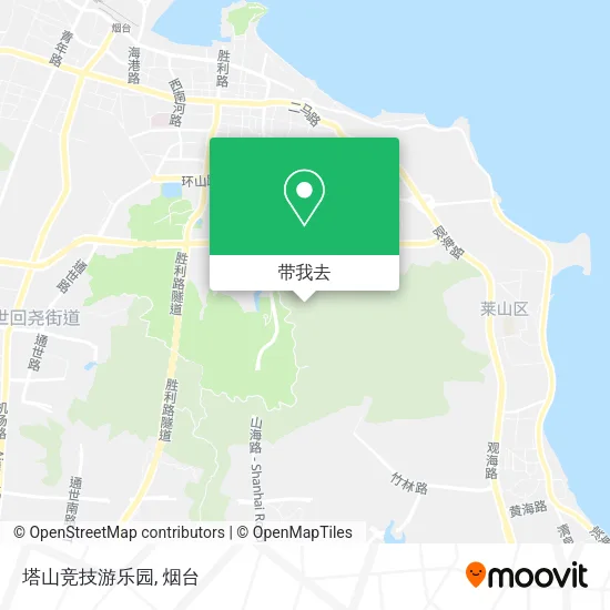塔山竞技游乐园地图