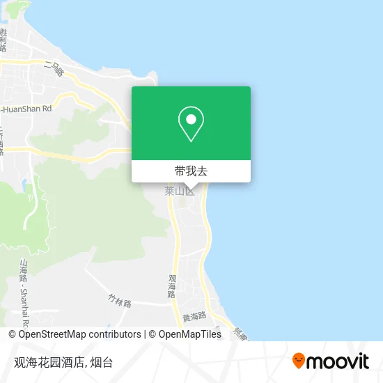 观海花园酒店地图