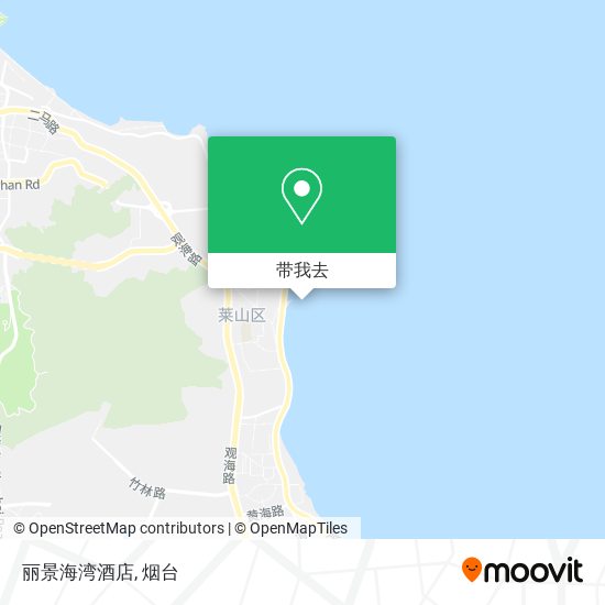 丽景海湾酒店地图