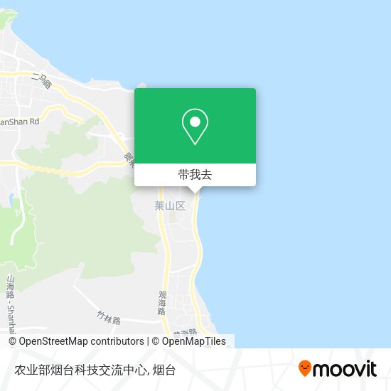 农业部烟台科技交流中心地图