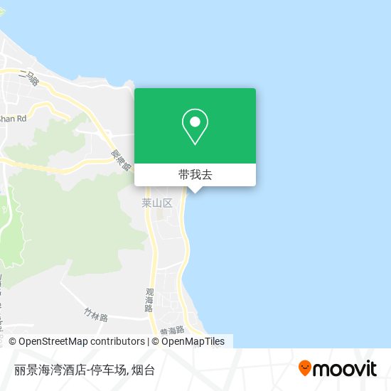 丽景海湾酒店-停车场地图