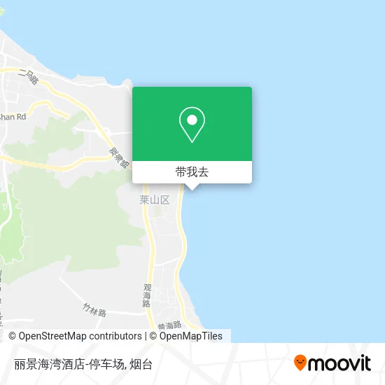 丽景海湾酒店-停车场地图