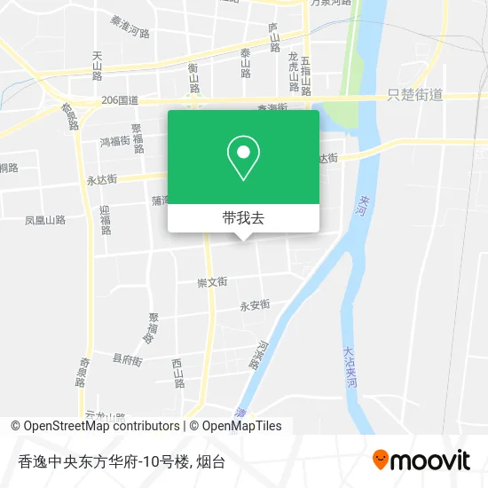 香逸中央东方华府-10号楼地图