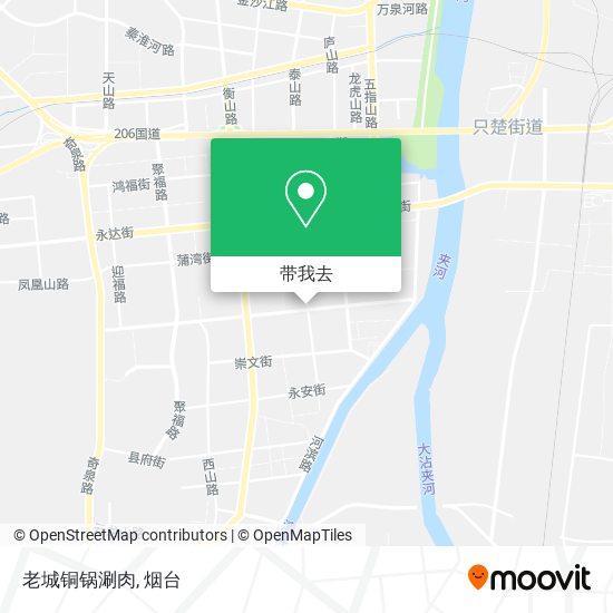 老城铜锅涮肉地图