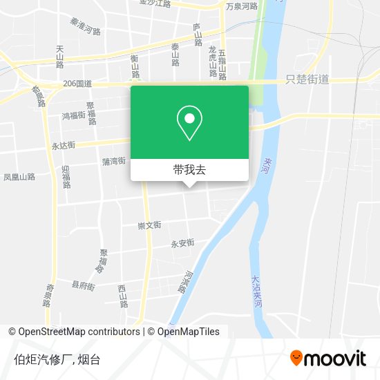 伯炬汽修厂地图