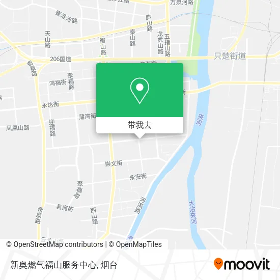 新奥燃气福山服务中心地图
