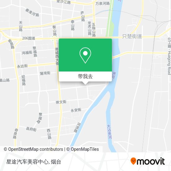 星途汽车美容中心地图