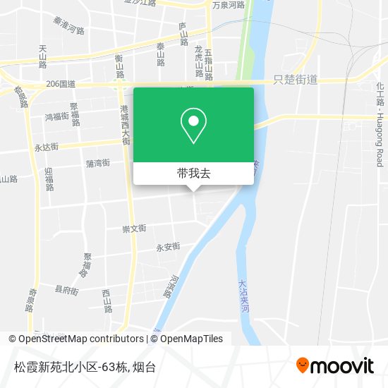 松霞新苑北小区-63栋地图