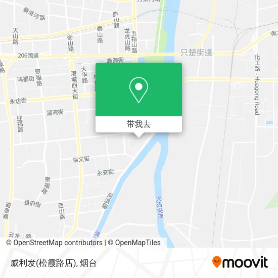 威利发(松霞路店)地图