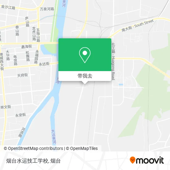 烟台水运技工学校地图