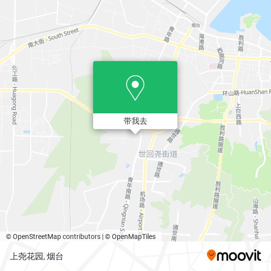 上尧花园地图