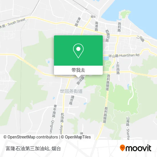 富隆石油第三加油站地图