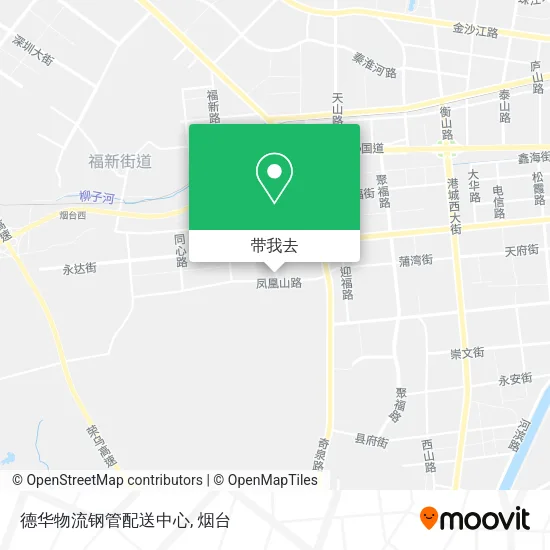 德华物流钢管配送中心地图