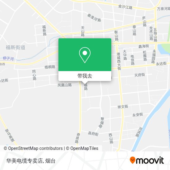 华美电缆专卖店地图