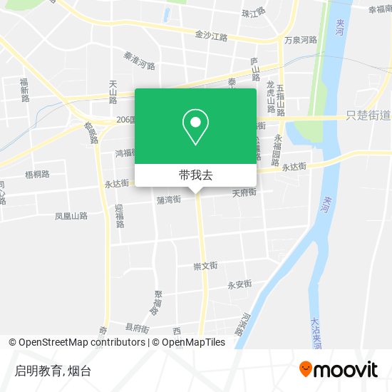 启明教育地图