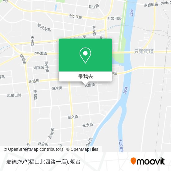 麦德炸鸡(福山北四路一店)地图
