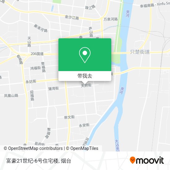 富豪21世纪-6号住宅楼地图