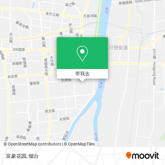 富豪花园地图