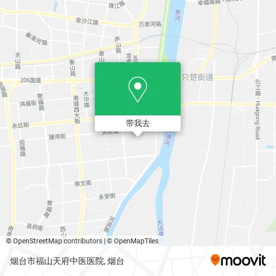 烟台市福山天府中医医院地图
