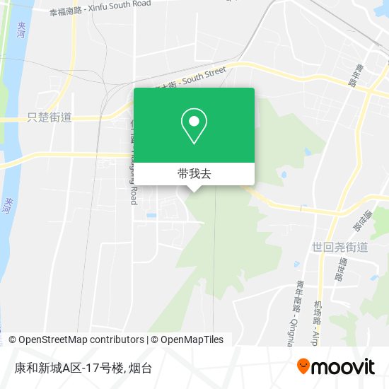 康和新城A区-17号楼地图