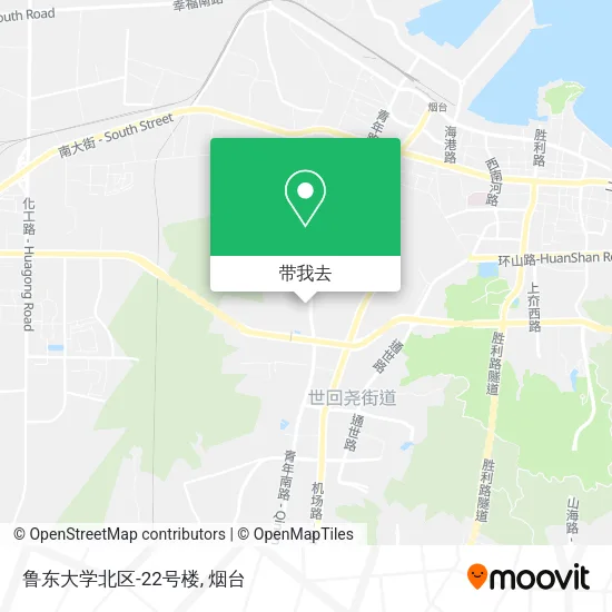 鲁东大学北区-22号楼地图