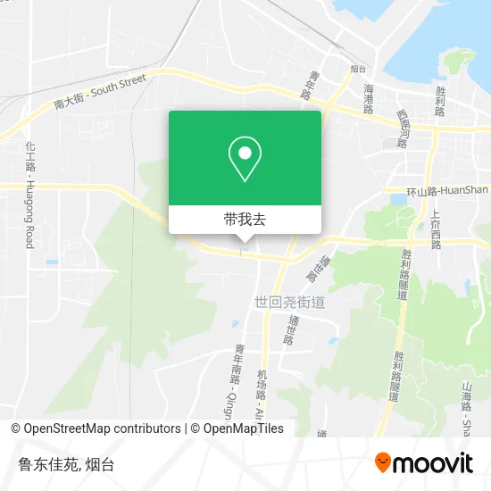 鲁东佳苑地图