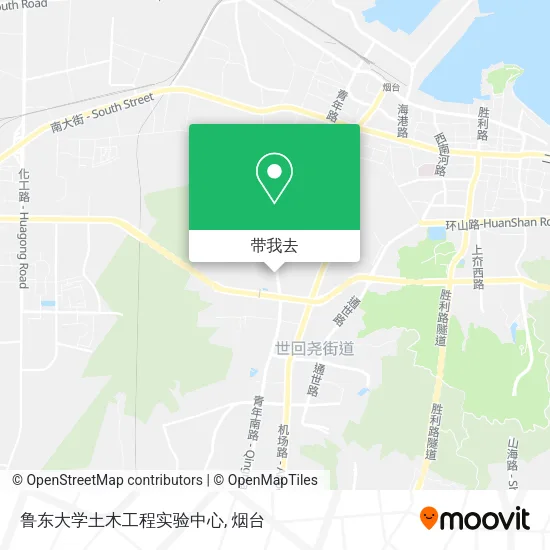 鲁东大学土木工程实验中心地图