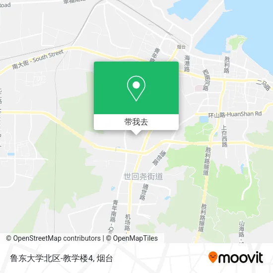 鲁东大学北区-教学楼4地图