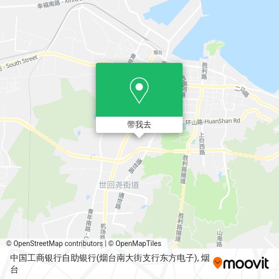 中国工商银行自助银行(烟台南大街支行东方电子)地图