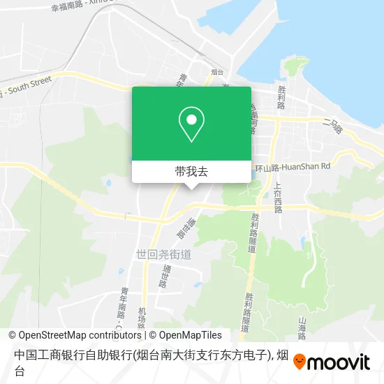 中国工商银行自助银行(烟台南大街支行东方电子)地图